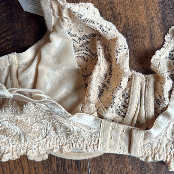 Smart & Sexy 42DD Women's Lace Underwire Bra nude NWT (K6) - Picture 5 of 6